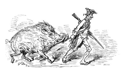 Baron de Münchhausen - Gustave Dore